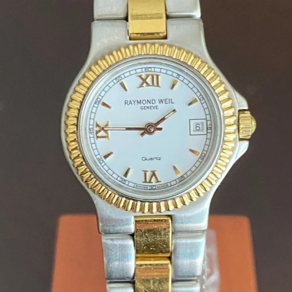 Raymond Weil Two-Tone Gold and Silver Watch